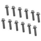 Kooks LS Engine Header Bolts and Locking Hardware Qty 12 - M8 - 1.25 x 25mm Bolts