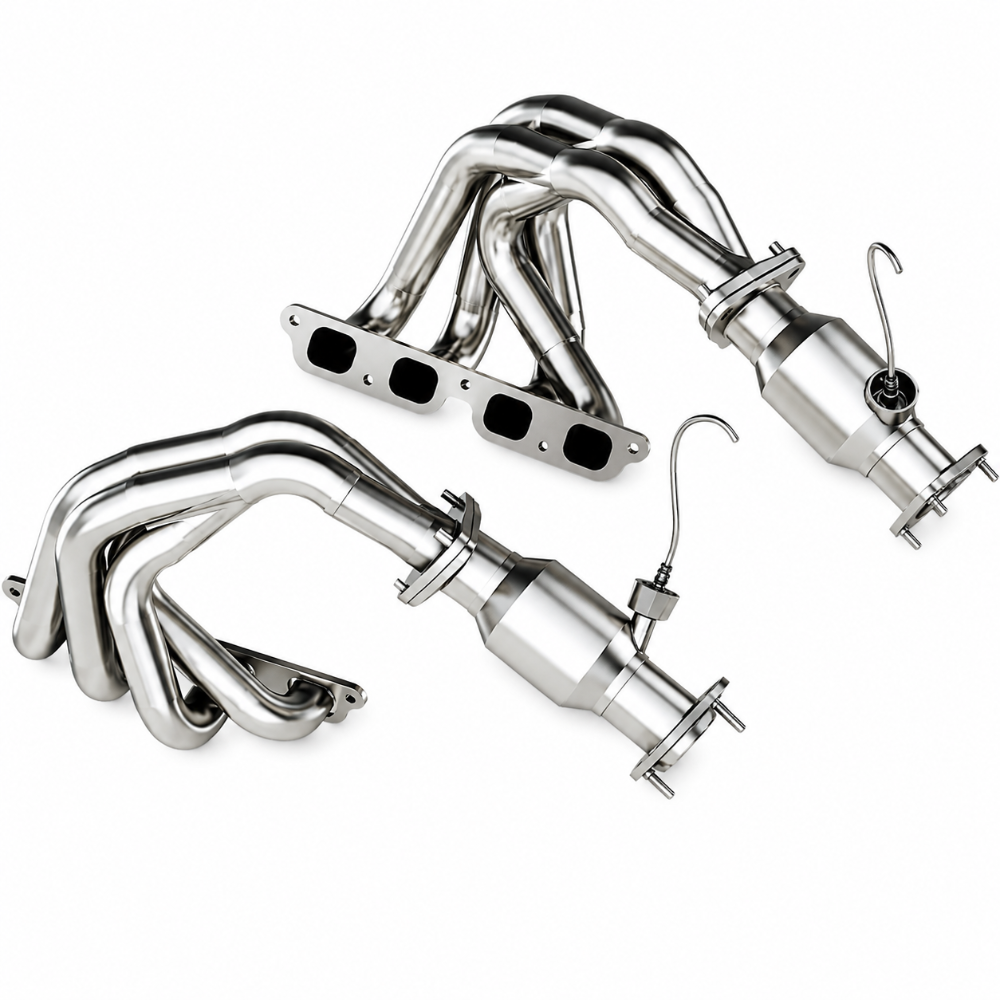 Kooks stainless steel headers with Ultra GREEN cats for Chevy Corvette Z06 LT6