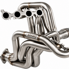 Load image into Gallery viewer, Kooks GREEN catted connection pipes with OEM adapters for Ford Mustang Shelby GT500