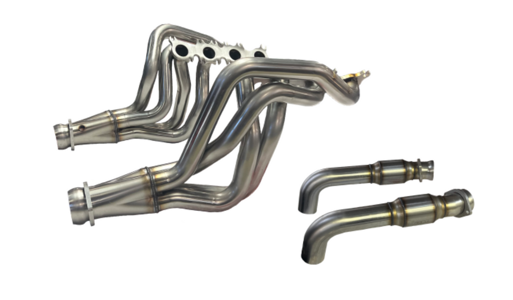 Kooks 1151H432 1 7/8 in. Headers and GREEN Connection Kit 2015-2026 Ford Mustang GT Dark Horse 5.0L 4V - Kooks Headers KSH115