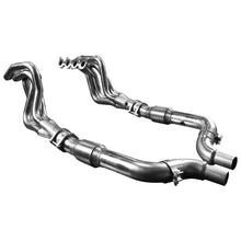 Load image into Gallery viewer, Kooks 15-26 Mustang GT/DH 5.0L 4V 1-7/8 x3 SS Headers w/Ultra Green Catted Conn Pipe/w OEM Adapters - Kooks Headers KSH1151H4
