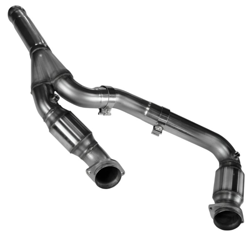 Kooks 3" Stainless Catt. Y-Pipe 2015-2020 GM Truck 2015-2020 SUV 5.3L - Kooks Headers KSH28603200