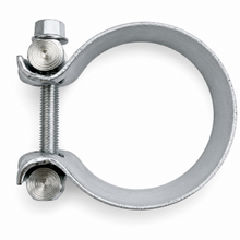 Load image into Gallery viewer, Kooks Torca style ball and socket exhaust clamp in stainless steel