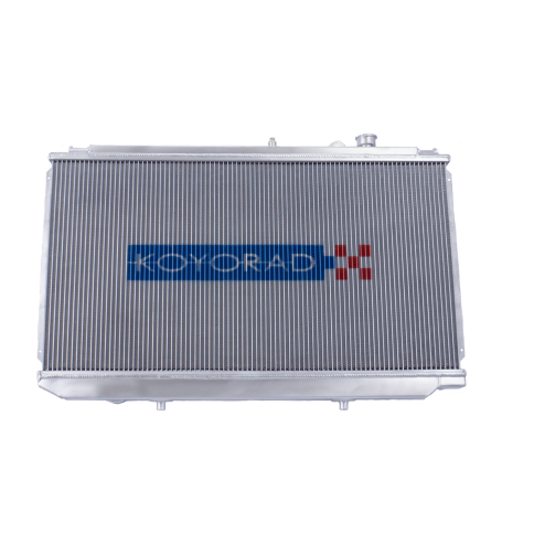 Koyo HH010647 radiator unmounted view showing aluminum core and tanks
