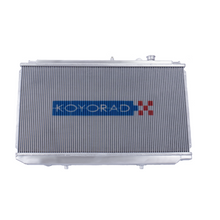 Load image into Gallery viewer, Koyo HH010647 radiator unmounted view showing aluminum core and tanks