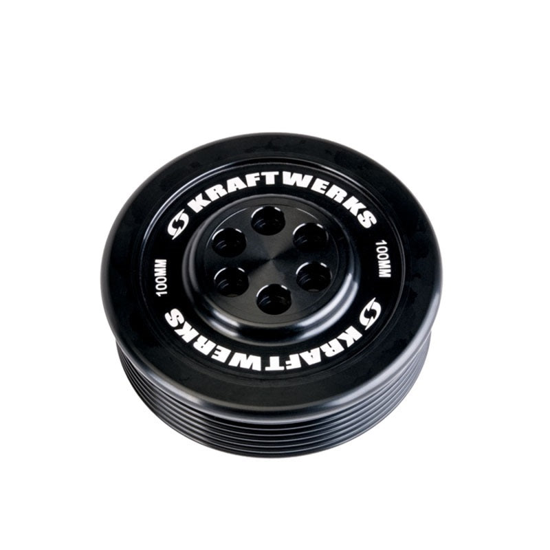 KraftWerks Supercharger Pulley - 100mm 7 Rib - Black Ops Auto Works