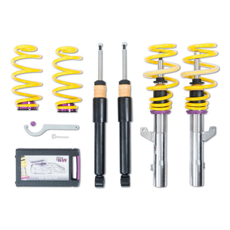 KW Coilover Kit V1 Audi A3 (8P) FWD all engines w/o electronic dampening control - Black Ops Auto Works
