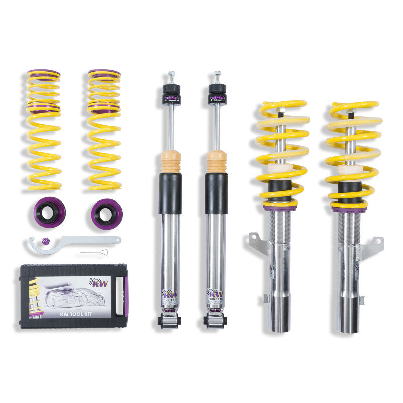 KW Coilover Kit V3 17-18 Audi RS3 2.5L 8V w/o Electronic Dampers - Black Ops Auto Works