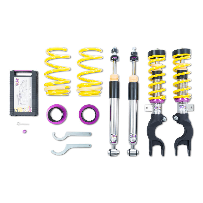 KW Coilover Kit V3 18-19 Tesla Model 3 AWD - Black Ops Auto Works