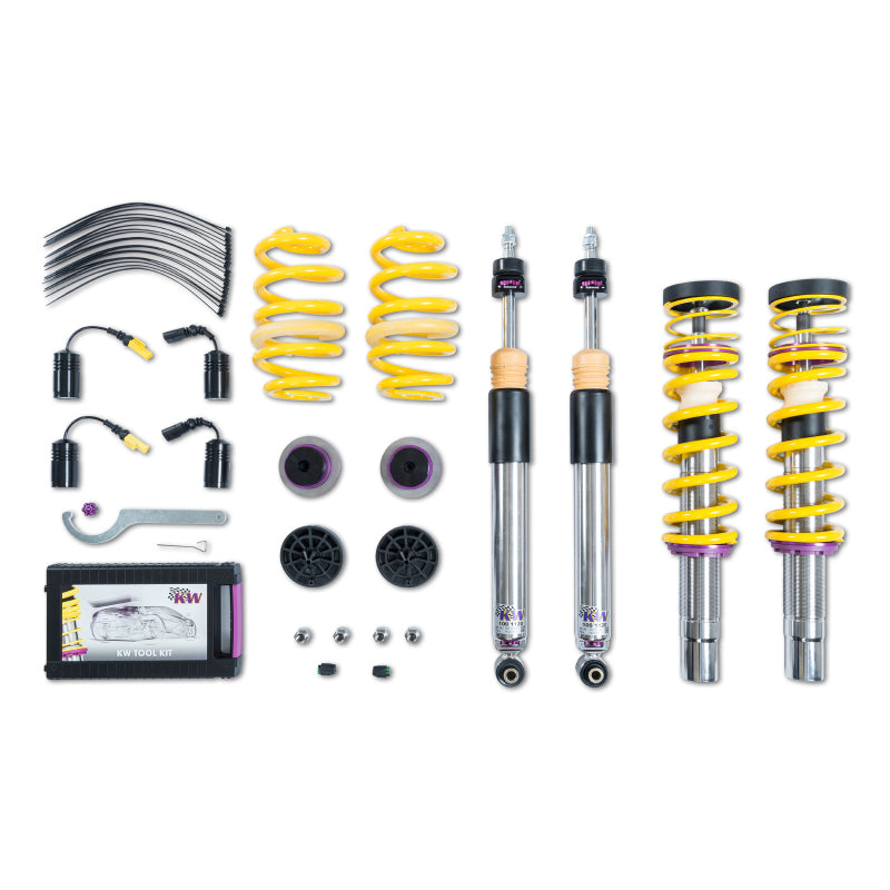 KW Coilover Kit V3 2018+ Audi RS5 (B9) Coupe w/ Dynamic Ride Control - Black Ops Auto Works