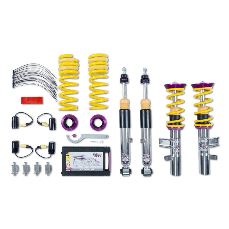 KW Coilover Kit V3 2018+ Kia Stinger AWD w/ Electronic Dampers - Black Ops Auto Works