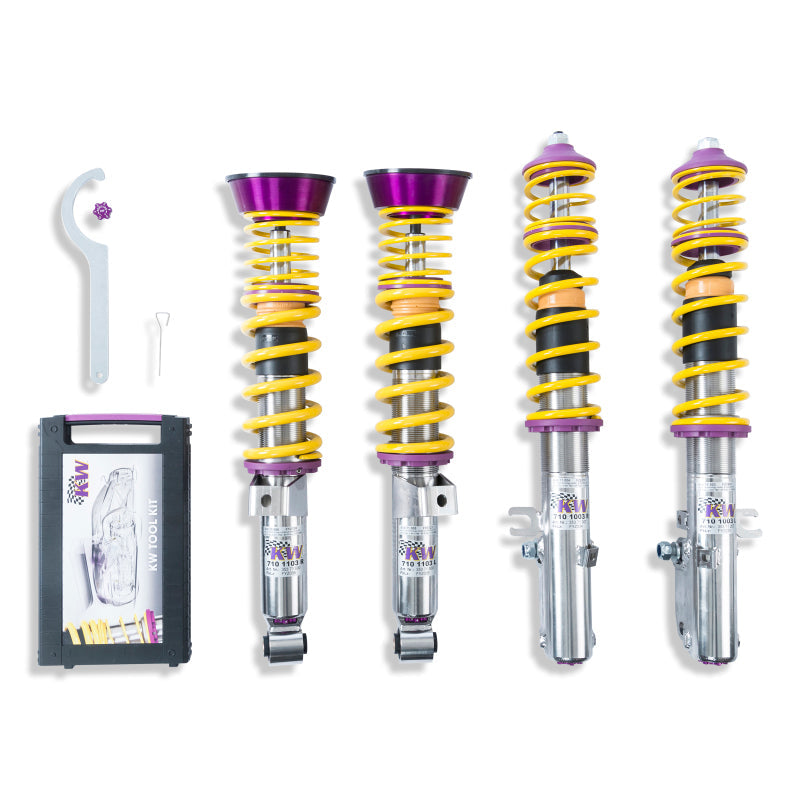 KW Coilover Kit V3 Porsche 911 (993) Carrera 4 4S Turbo; incl. Convertible - Black Ops Auto Works