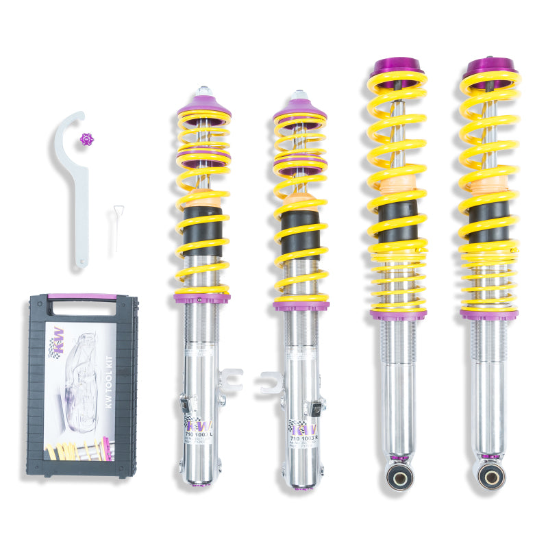 KW Coilover Kit V3 Porsche 911 (964) Carrera 2; incl. Convertible + Targa - KW S35271011