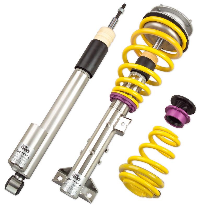 KW V3 Coilover Kit for Chevrolet Corvette C7 with electronic shock control system
