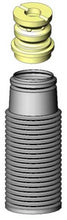 Load image into Gallery viewer, KYB Shocks &amp; Struts Strut Boots Rear BMW 320 Series 1977-83 VOLKSWAGEN Jetta 1980-84 VOLKSWAGEN Rabb - KYB SB113