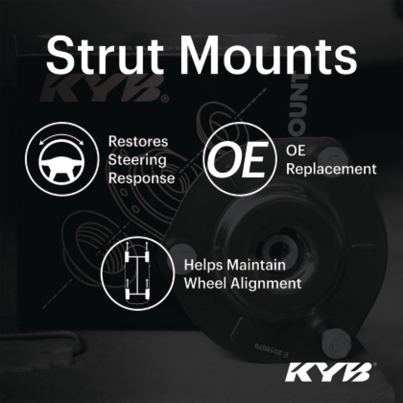KYB 2016+ Chevrolet Malibu / 17-19 Buick LaCrosse / 18-20 Regal Sportback Strut Mount Kit - Front - KYB SM5954