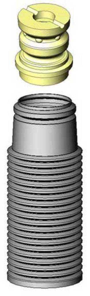 KYB Shocks & Struts Strut Boots Rear BMW 320 Series 1977-83 VOLKSWAGEN Jetta 1980-84 VOLKSWAGEN Rabb - Black Ops Auto Works