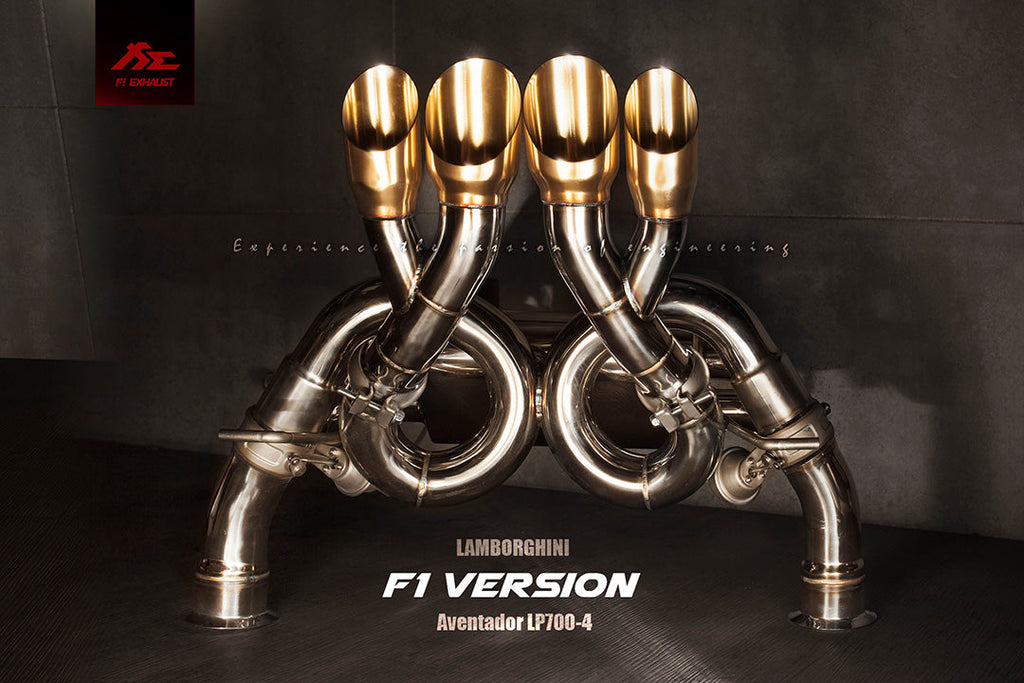 Lamborghini Aventador LP 700-4 F1 High Pitch Exhaust System - Black Ops Auto Works