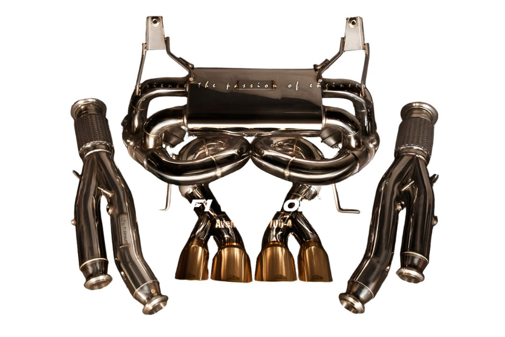 Lamborghini Aventador LP 700-4 F1 High Pitch Exhaust System - Black Ops Auto Works