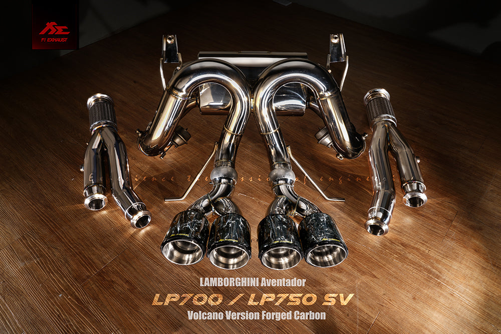 Lamborghini Aventador LP 700-4 Volcano Firetador Exhaust System - Black Ops Auto Works