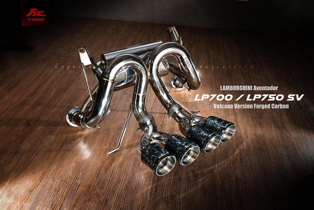 Lamborghini Aventador LP 700-4 Volcano Firetador Exhaust System - Black Ops Auto Works