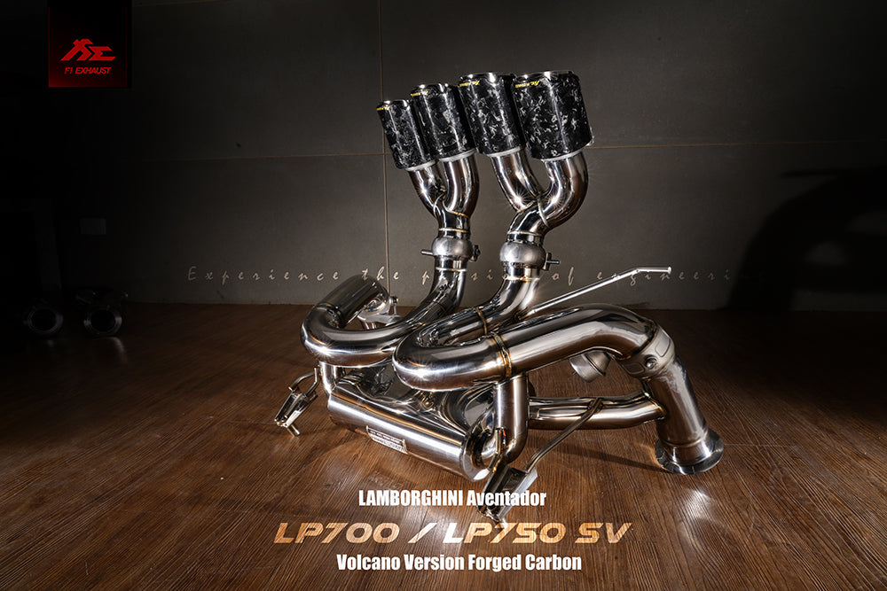 Lamborghini Aventador LP 700-4 Volcano Firetador Exhaust System - Black Ops Auto Works