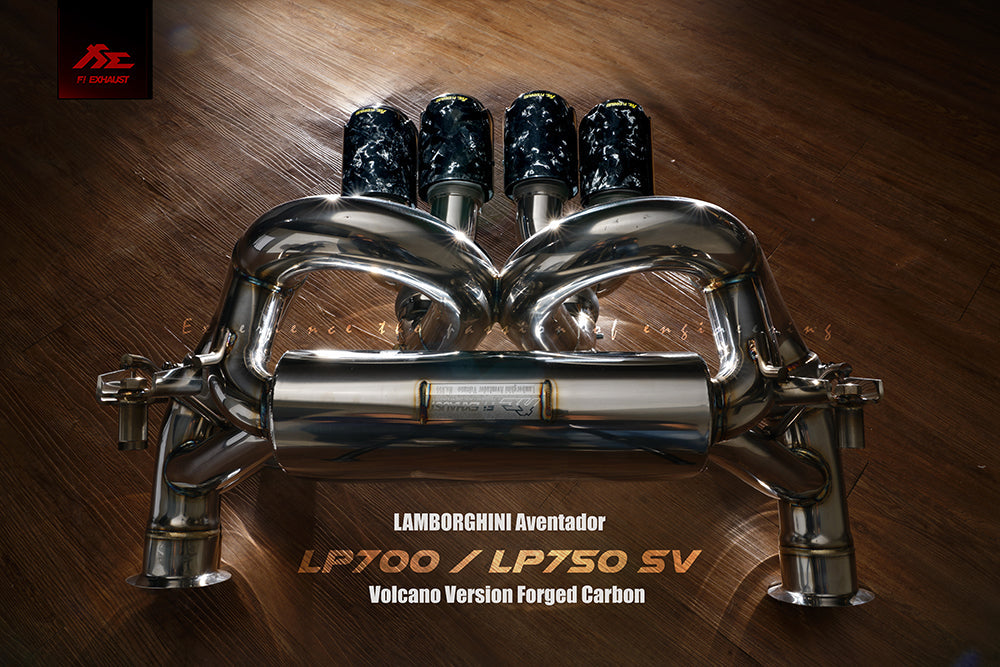 Lamborghini Aventador LP 700-4 Volcano Firetador Exhaust System - Black Ops Auto Works