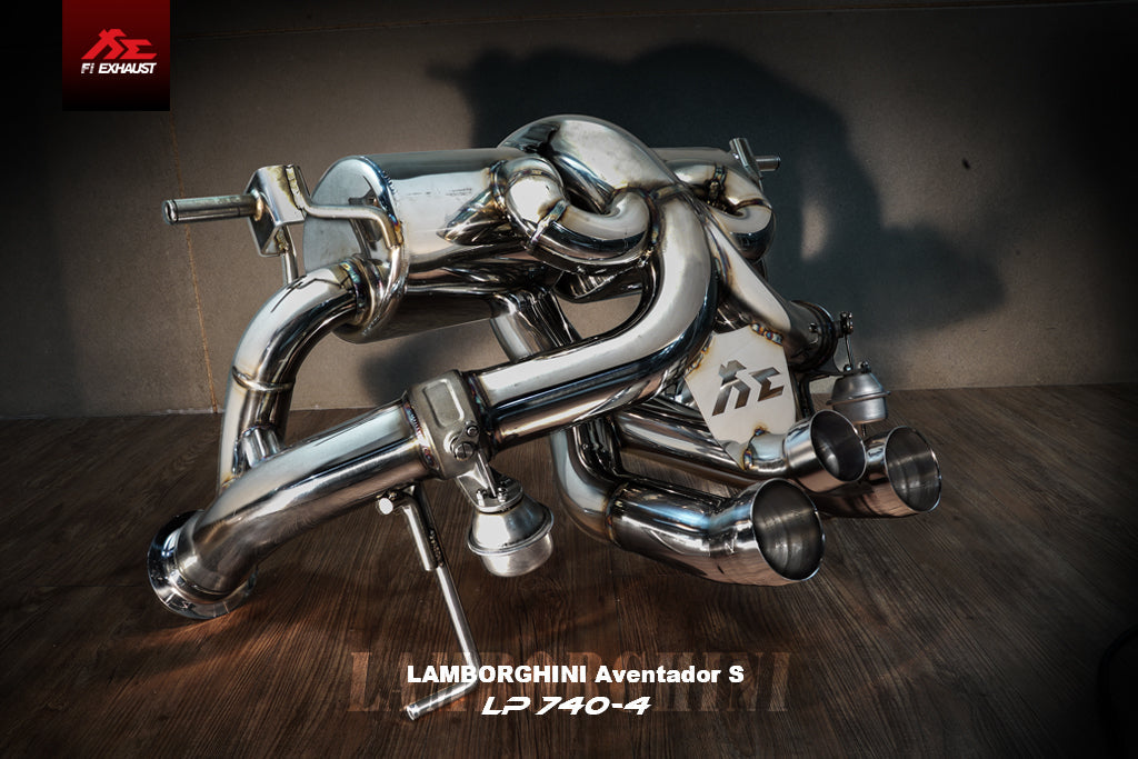 Lamborghini Aventador S LP 740-4 Exhaust System - Black Ops Auto Works