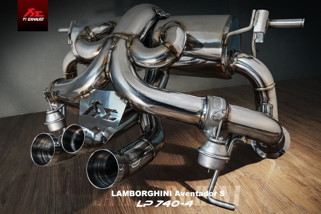 Lamborghini Aventador S LP 740-4 Exhaust System - Black Ops Auto Works