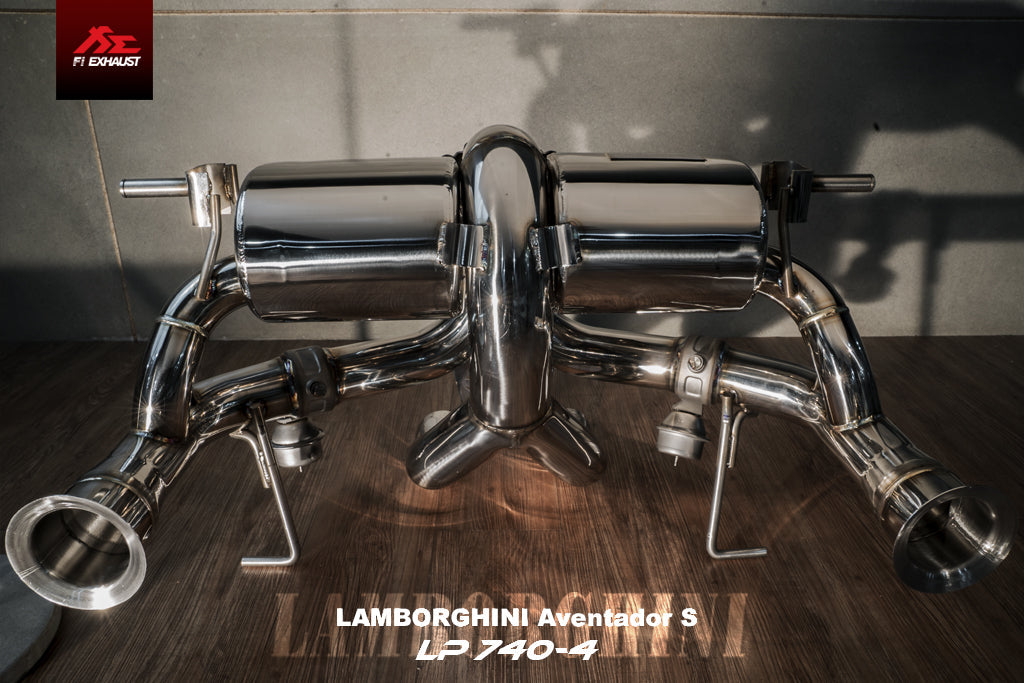 Lamborghini Aventador S LP 740-4 Exhaust System - Black Ops Auto Works