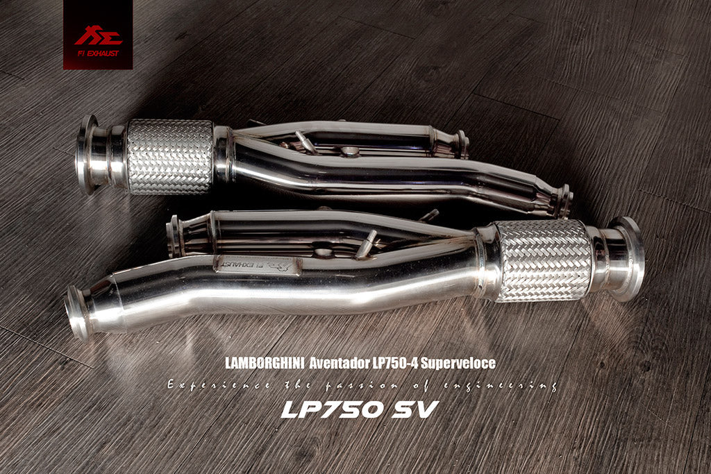 Lamborghini Aventador SV LP 750-4 Exhaust System - Black Ops Auto Works