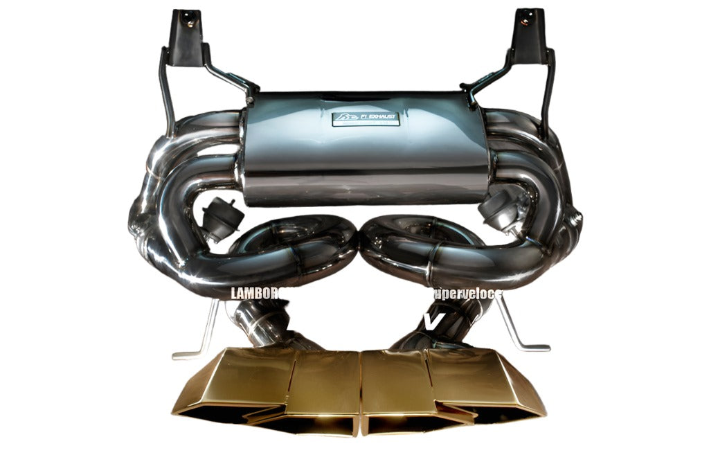 Lamborghini Aventador SV LP 750-4 Titanium Signature Series Exhaust System - Black Ops Auto Works