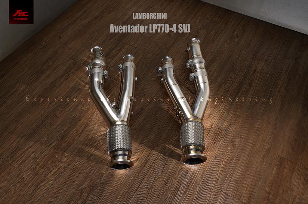Lamborghini Aventador SVJ LP 770-4 Exhaust System - Black Ops Auto Works