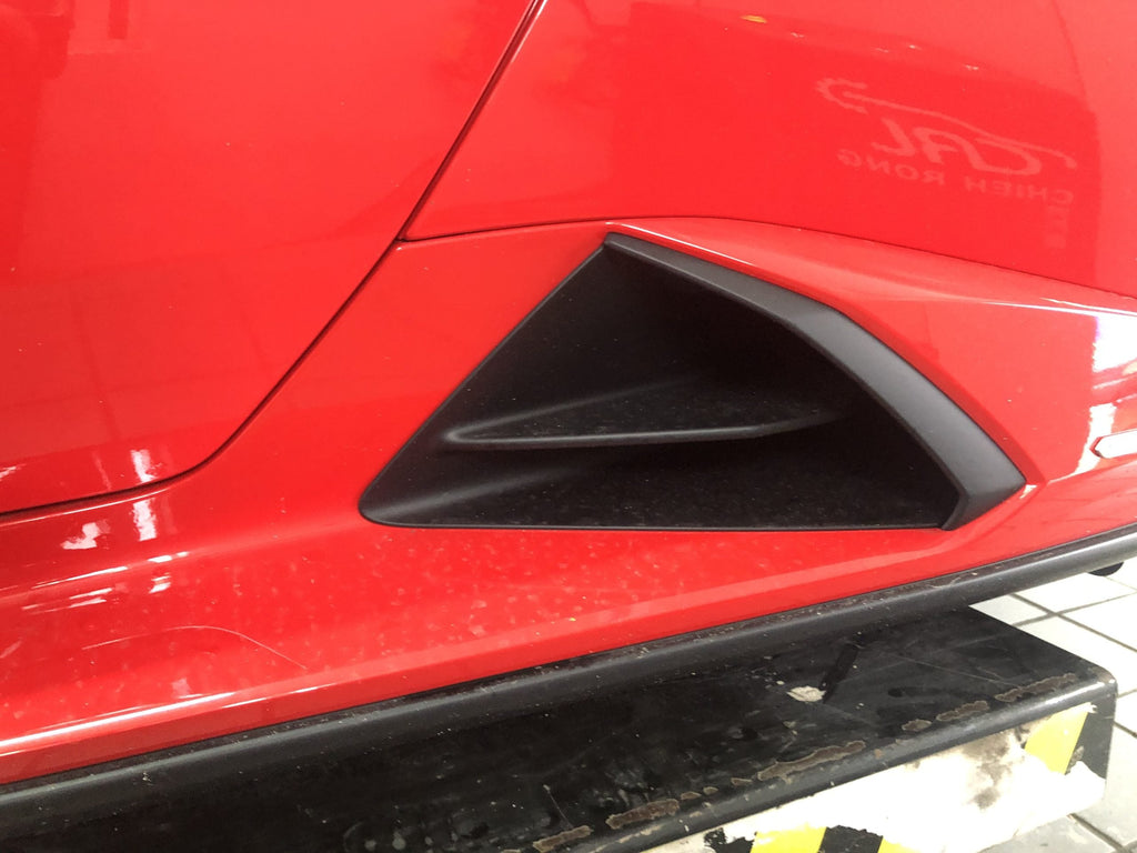 Lamborghini Huracan STO Side Skirt Intake Set - Black Ops Auto Works