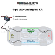 Load image into Gallery viewer, RGB Halo Kits LED Underglow Lighting Kit 3.0 | Aluminum
