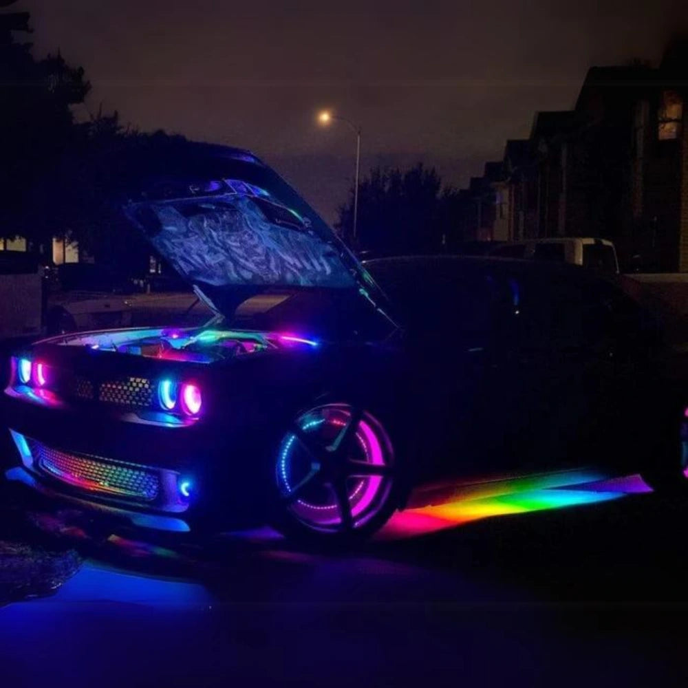 RGB Halo Kits LED Underglow Lighting Kit 3.0 | Aluminum