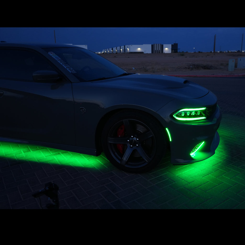 RGB Halo Kits LED Underglow Lighting Kit 3.0 | 4pc Flexible