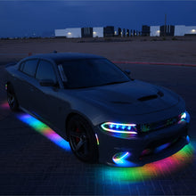 Load image into Gallery viewer, RGB Halo Kits LED Underglow Lighting Kit 3.0 | 4pc Flexible