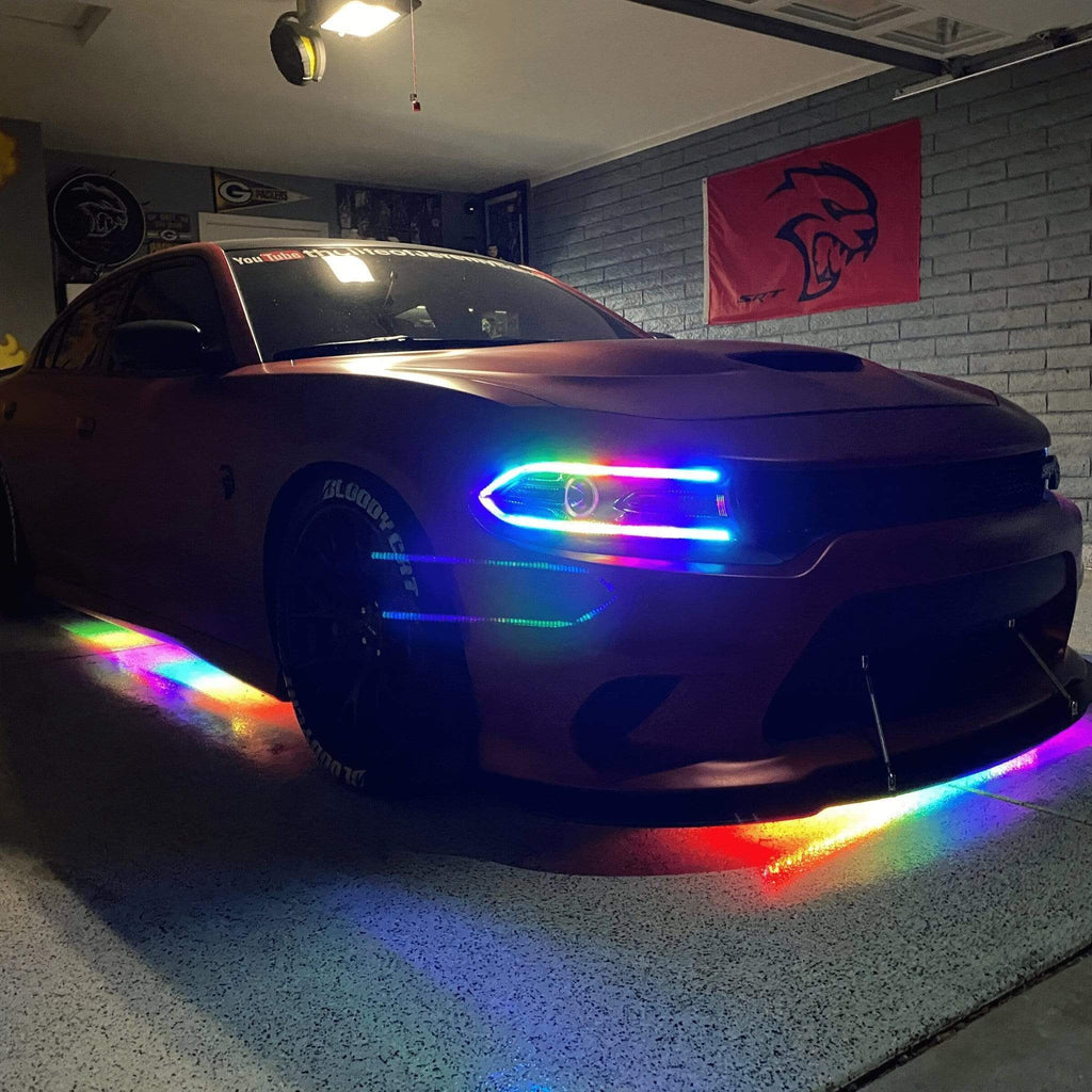 RGB Halo Kits LED Underglow Lighting Kit 3.0 | Aluminum