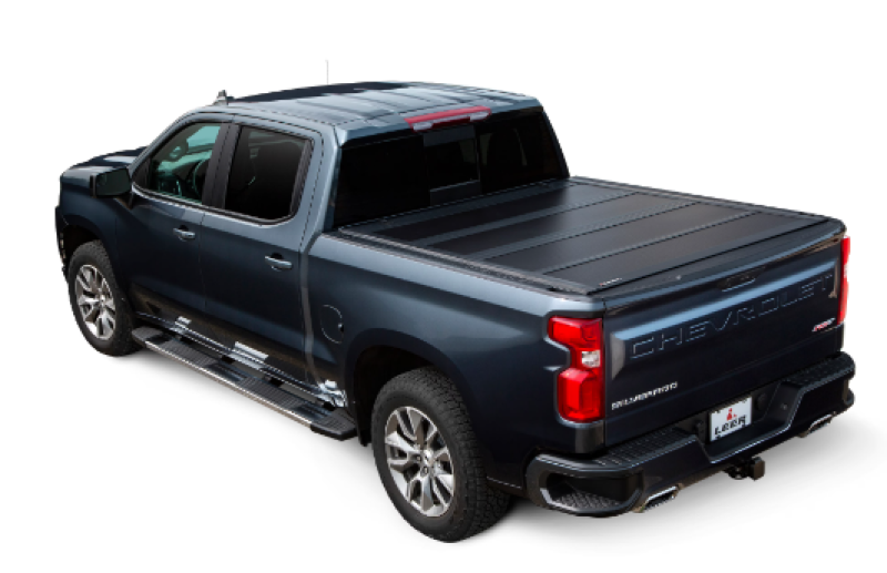 LEER 14 - 21 Toyota Tundra HF650M 6Ft6In w/wo/Track Tonneau Cover - Folding-Tonneau Covers - Hard Fold-LEER Group-812227028916-
