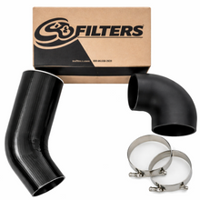 Load image into Gallery viewer, Close-up of Legmaker real carbon fiber mid tube with smooth inner surface