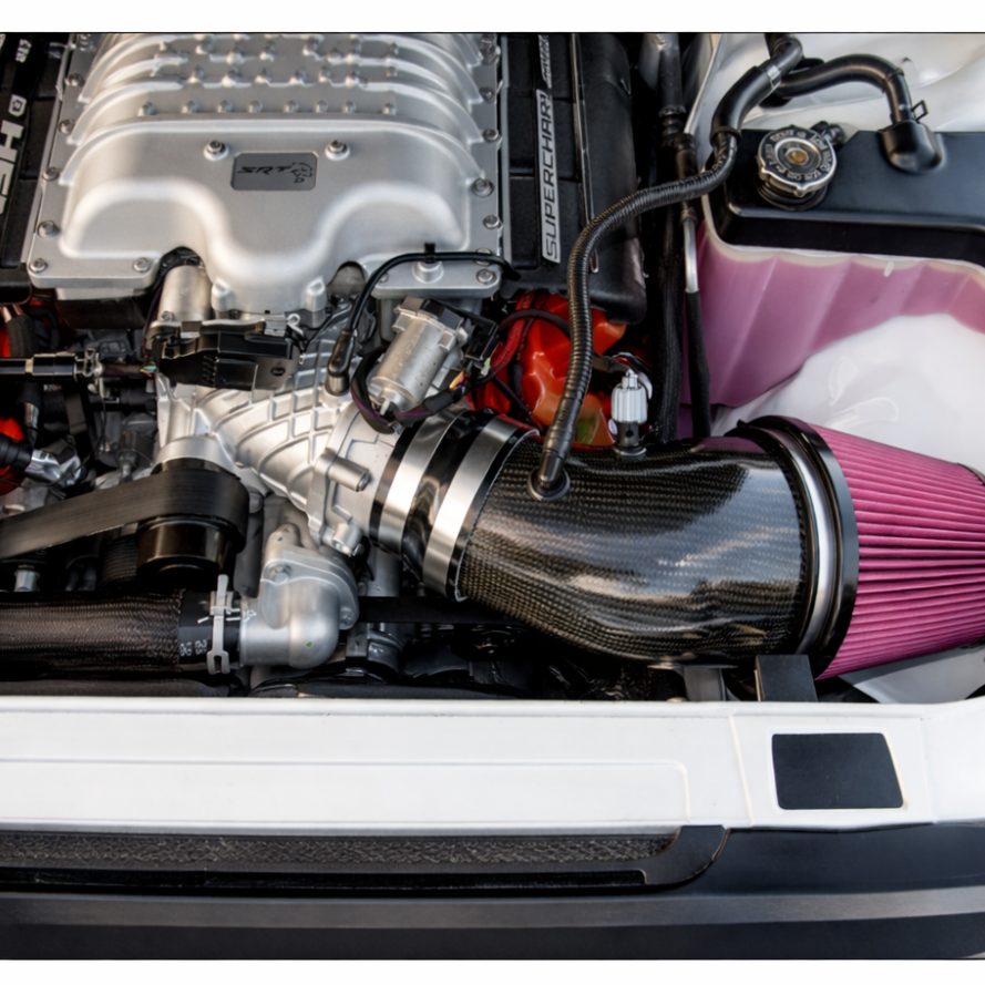 Legmaker Carbon Fiber Air Intake for Hellcat, Demon & Redeye – Black ...