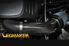 Load image into Gallery viewer, 2011+ Dodge Durango engine bay with Legmaker short ram CAI upgrade