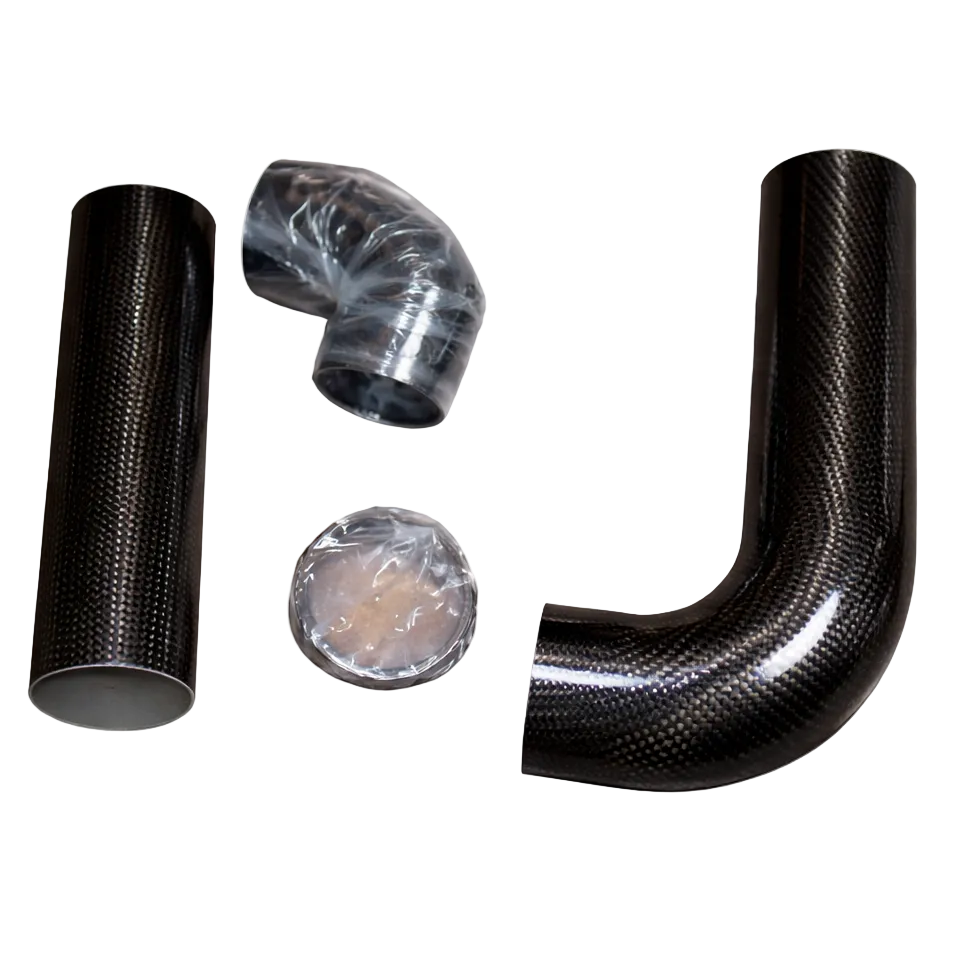 Legmaker Headlight CAI DIY kit carbon fiber tubes and components