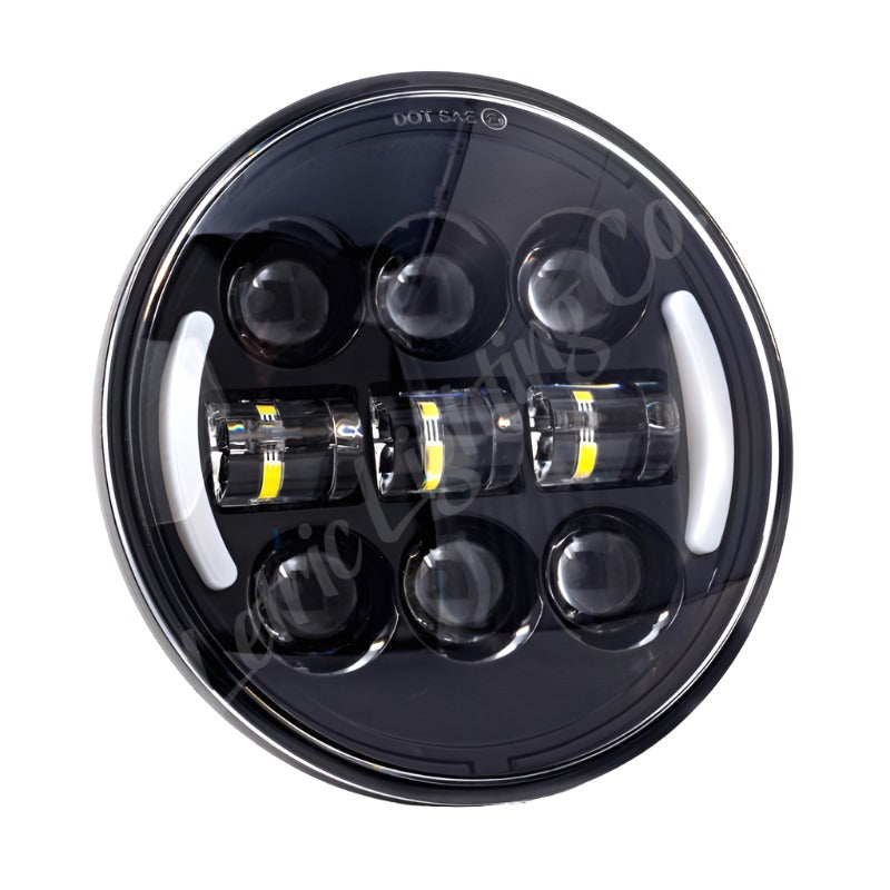 Letric Lighting 5.75in Intgrd W/Swtchbk T/S Blk-Misc Powersports-Letric Lighting-