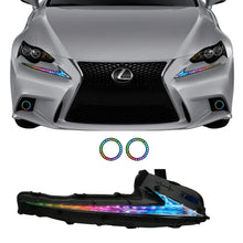 Load image into Gallery viewer, RGB Halo Kits S4 | B10 | A20 | P2 - BX12 Lexus IS Multicolor Flow Series DRL Boards (2014-2020)