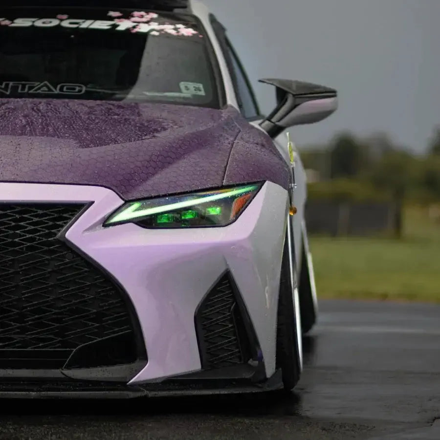 RGB Halo Kits Lexus IS Multicolor Flow Series DRL Boards (2021-2024)