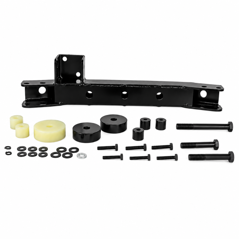 Front differential drop spacers for Lexus LX470 and Toyota Land Cruiser suspension lifts