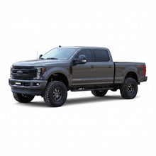 Load image into Gallery viewer, Lifted gray Ford Super Duty crew cab shown from the front side