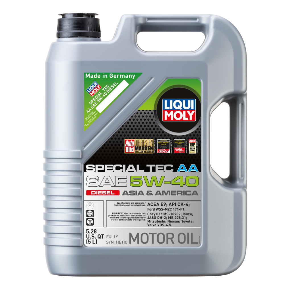 LIQUI MOLY 5L Special Tec AA Motor Oil SAE 5W40 Diesel LIQUI MOLY LQM20426